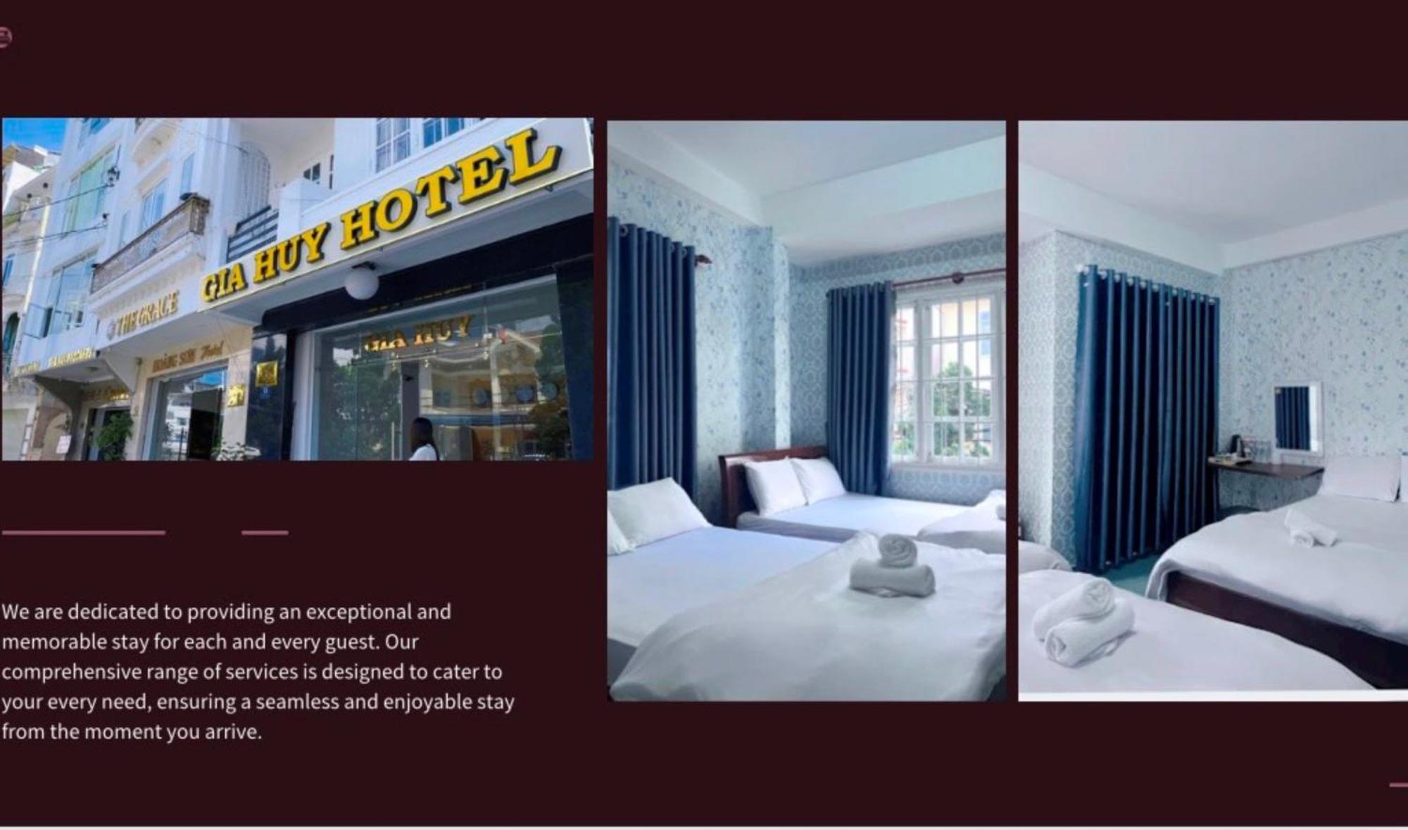 Glory Gia Huy Hotel Dalat Exteriör bild